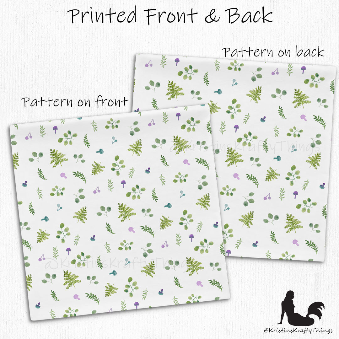 Home - Woodland Ferns and Mushrooms Pillow Case