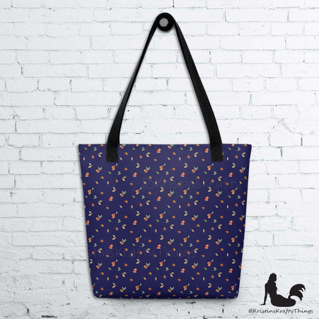 Tote Bag - Ditsy Floral Navy