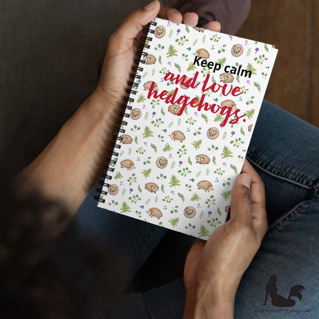 Notebook - Keep Calm and Love Hedgehogs