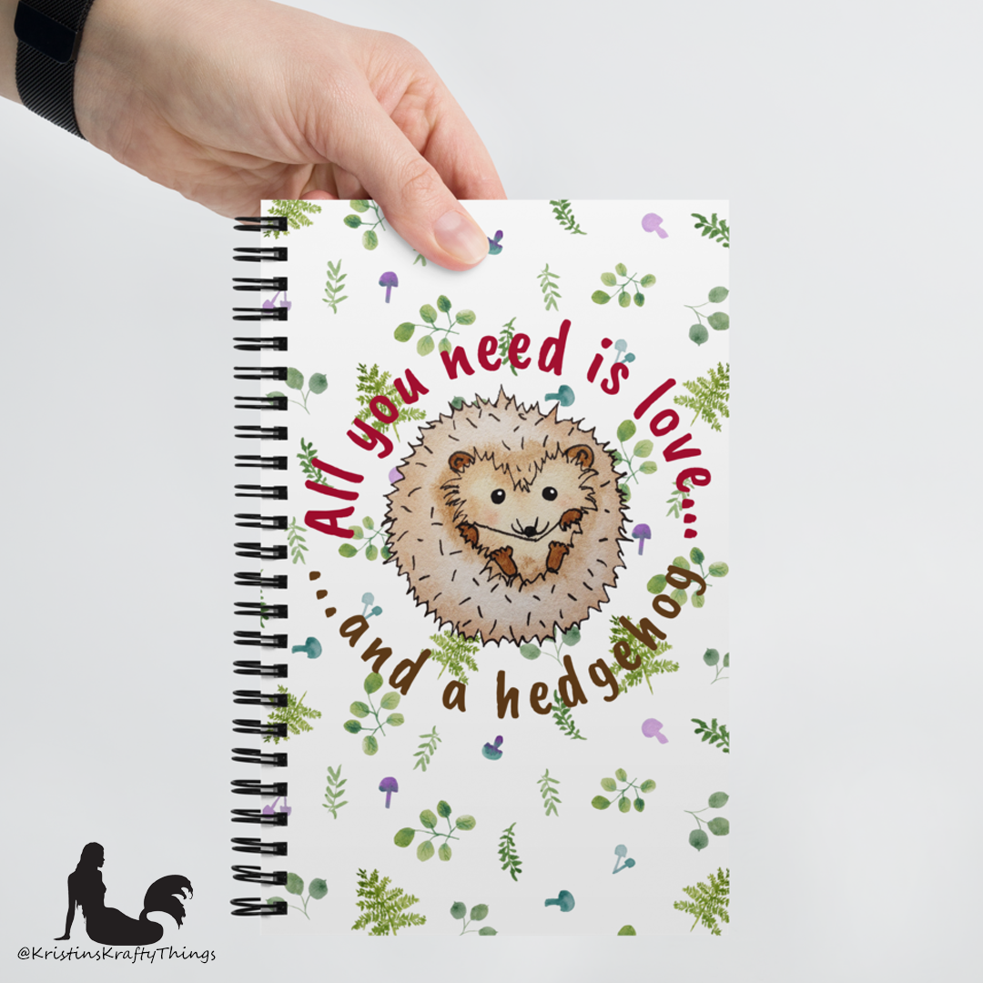 Notebook - Hedgehog Love Original Art