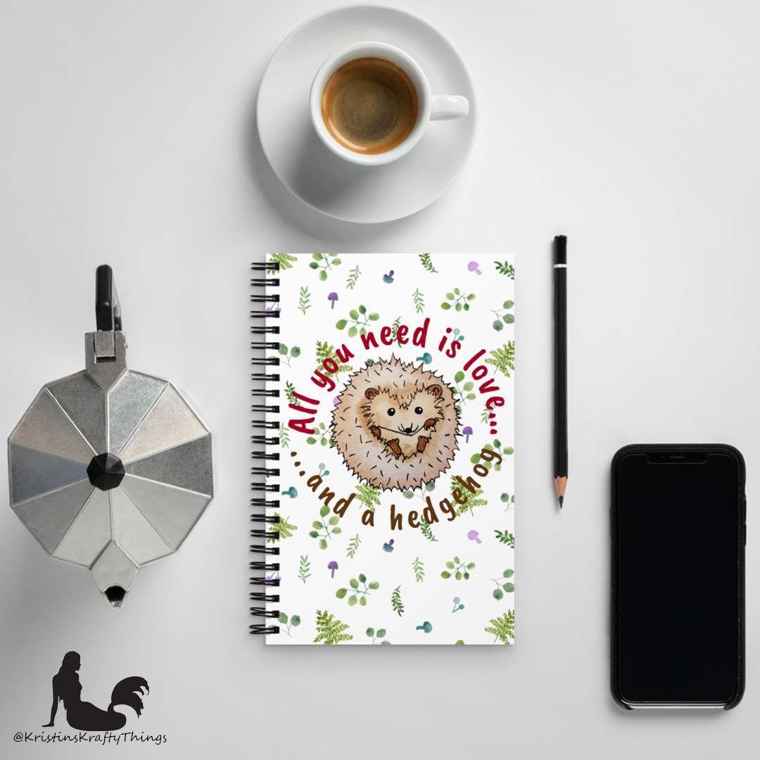 Notebook - Hedgehog Love Original Art