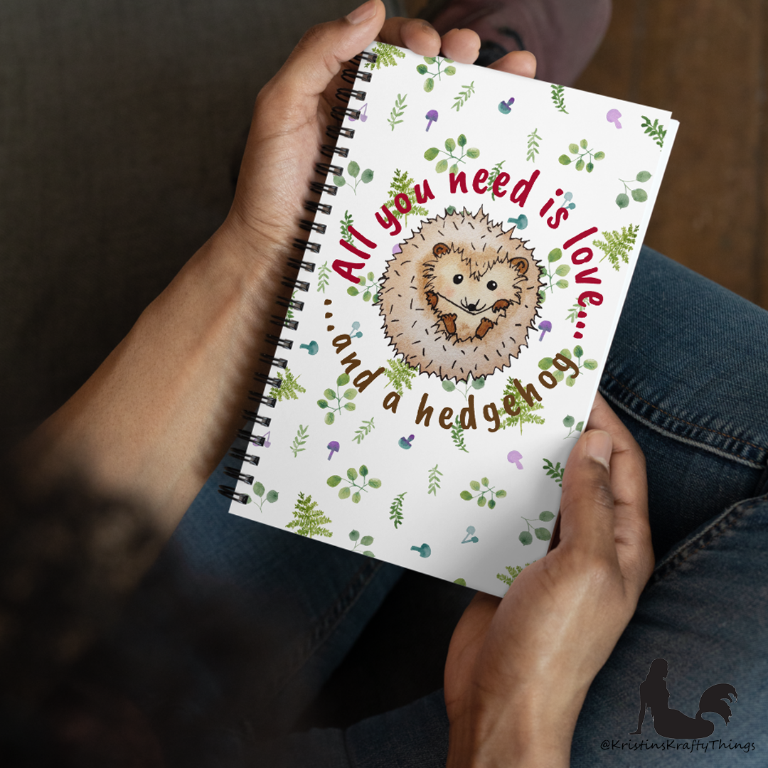 Notebook - Hedgehog Love Original Art