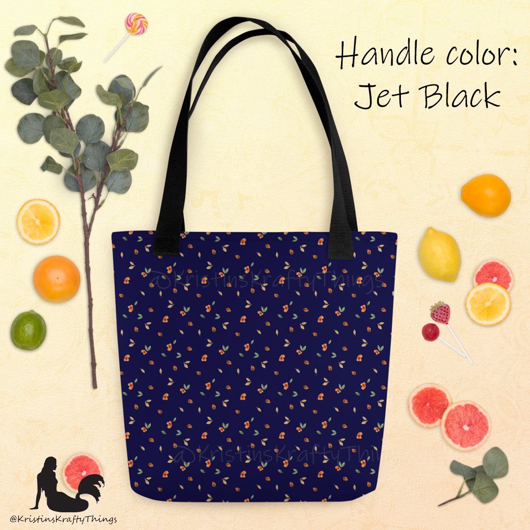 Tote Bag - Ditsy Floral Navy